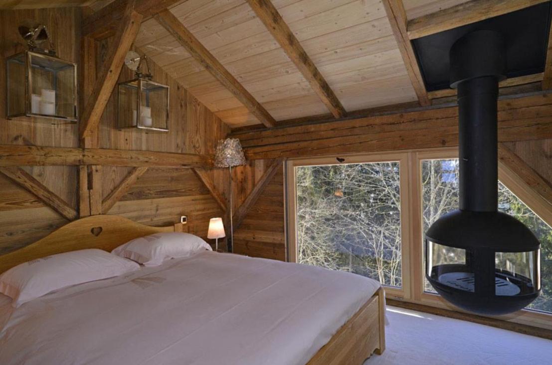 שאמוני Hotel Les Chalets De Philippe Avec Jacuzzis Privatifs מראה חיצוני תמונה