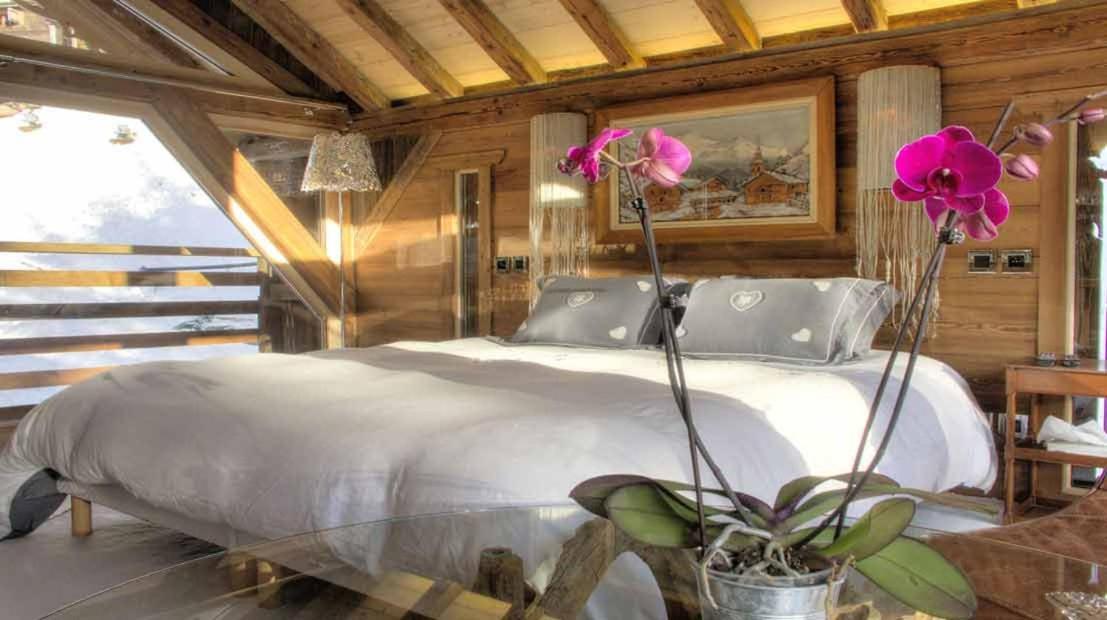 שאמוני Hotel Les Chalets De Philippe Avec Jacuzzis Privatifs מראה חיצוני תמונה