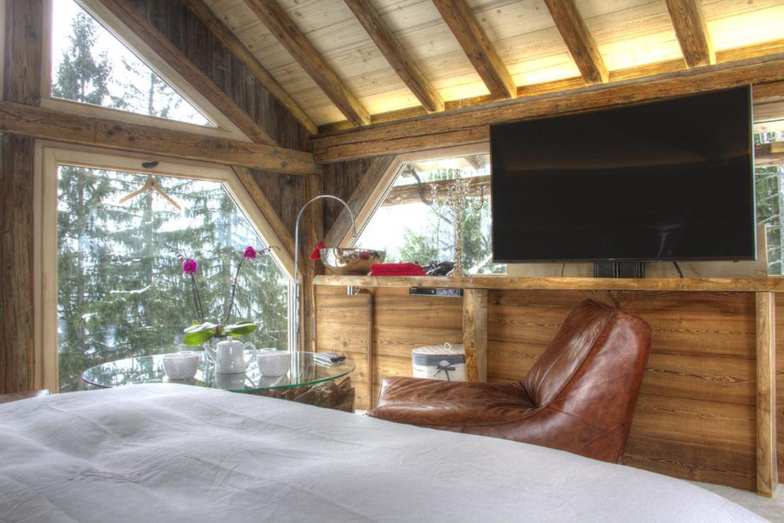 שאמוני Hotel Les Chalets De Philippe Avec Jacuzzis Privatifs מראה חיצוני תמונה