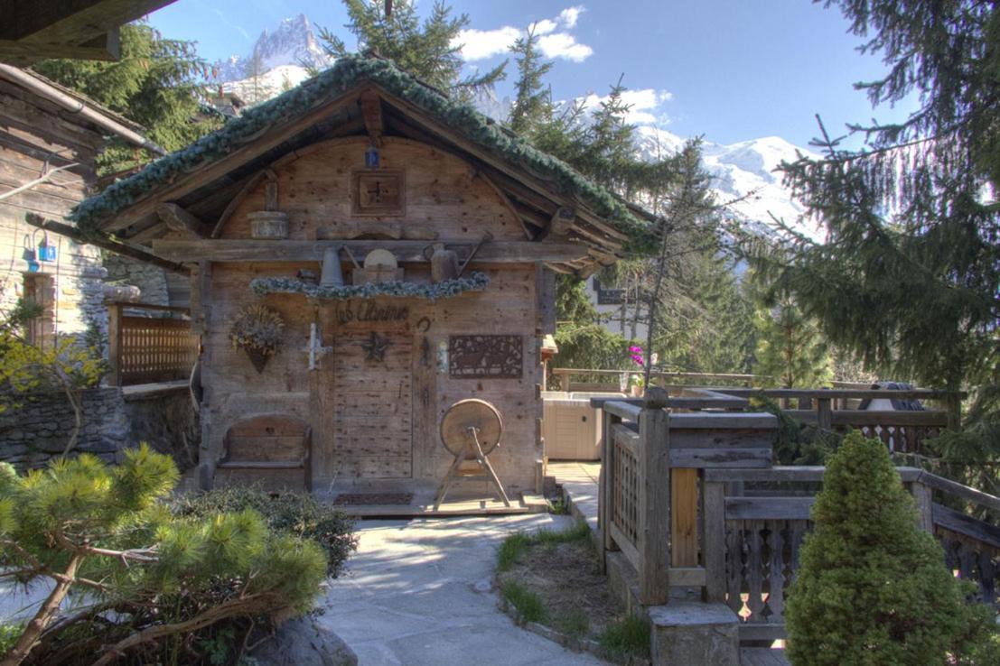 שאמוני Hotel Les Chalets De Philippe Avec Jacuzzis Privatifs מראה חיצוני תמונה