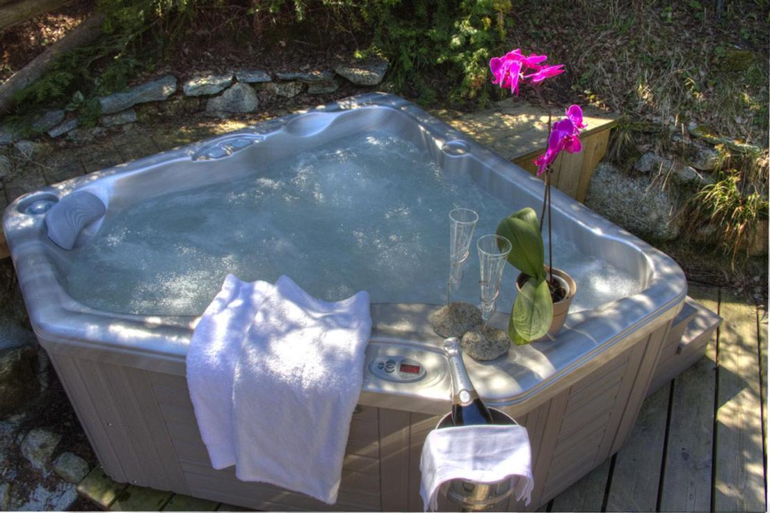 שאמוני Hotel Les Chalets De Philippe Avec Jacuzzis Privatifs מראה חיצוני תמונה