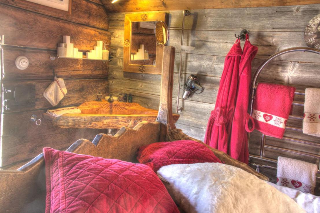 שאמוני Hotel Les Chalets De Philippe Avec Jacuzzis Privatifs מראה חיצוני תמונה