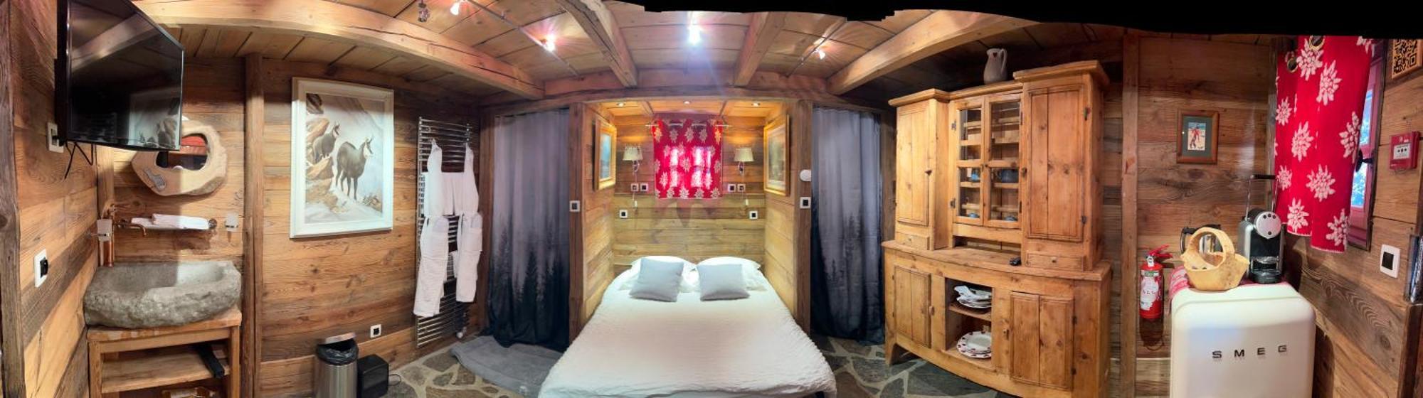שאמוני Hotel Les Chalets De Philippe Avec Jacuzzis Privatifs מראה חיצוני תמונה