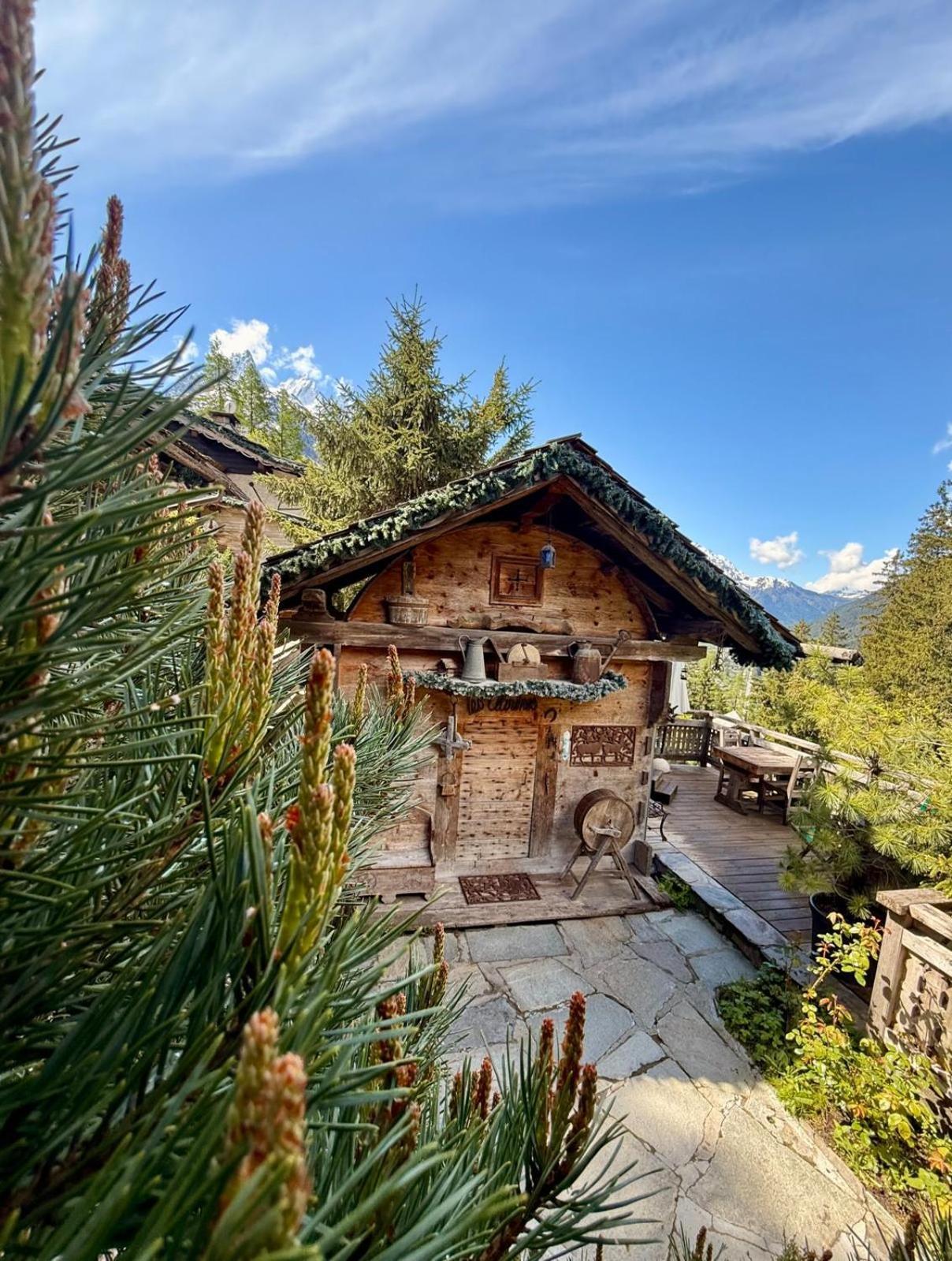 שאמוני Hotel Les Chalets De Philippe Avec Jacuzzis Privatifs מראה חיצוני תמונה